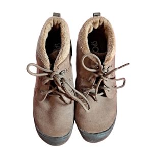 Sporto Lace-Up Gray Sneaker Boots Size 7.5